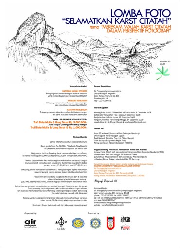 selamatkan karst citatah