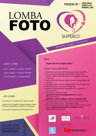 lomba foto super mom hero
