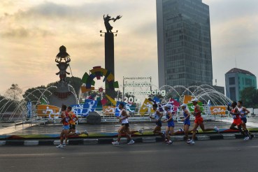 Lari Marathon Asian Games 2018